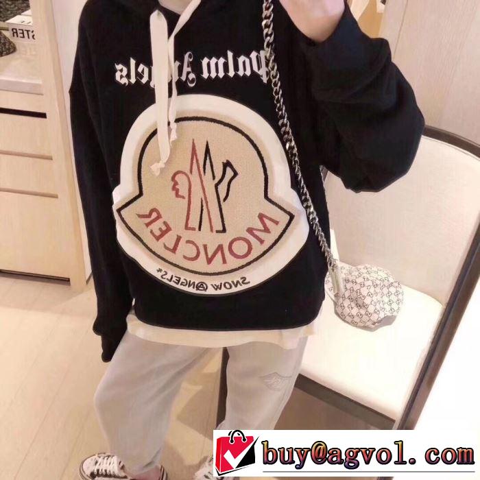 3色可選 冬のスタイルの幅が広がりそう MONCLER モンクレール パーカー 定番人気の2019秋冬モデル