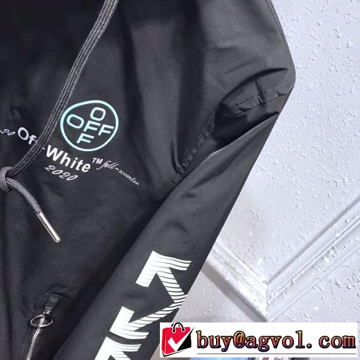 Off-White DAIG VARSITY BOMBER オフホワイト コピー ウィンドブレーカー サイズ 着こなし ストリート おしゃれ ジャケット
