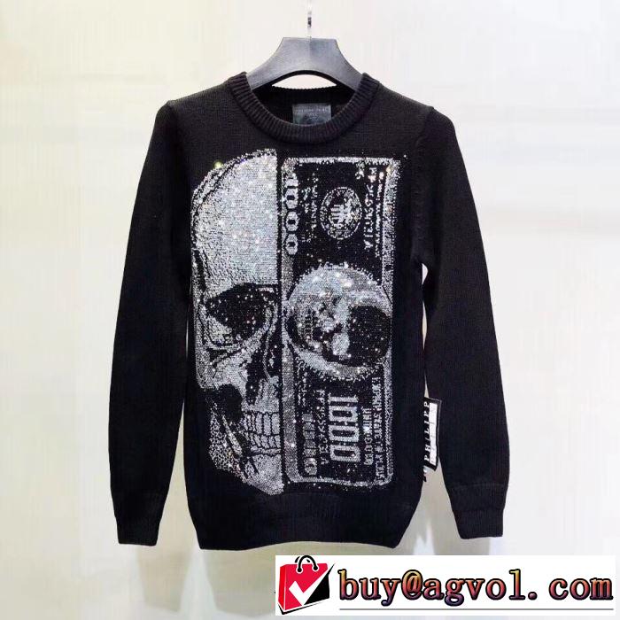 新しい季節に向けの新作をご提案 PHILIPP PLEIN フィリッププレイン プルオーバー 2019秋冬超話題の新作発売
