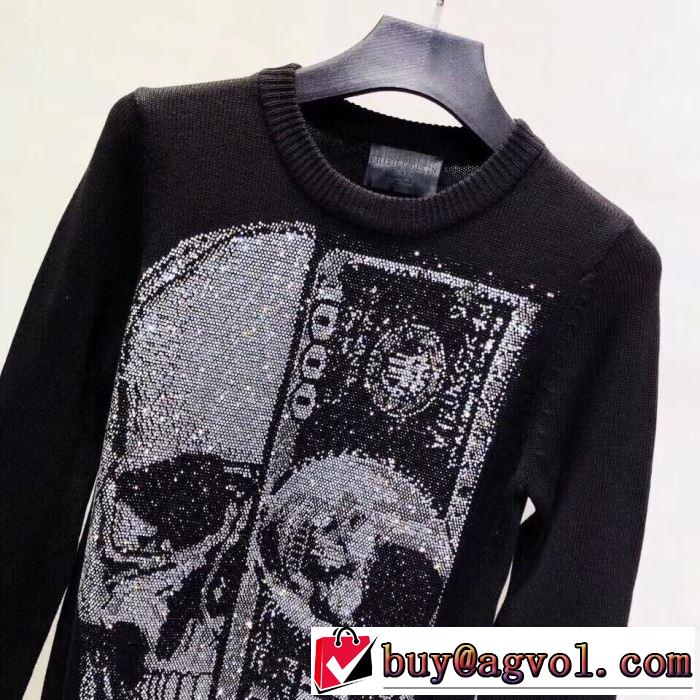 新しい季節に向けの新作をご提案 PHILIPP PLEIN フィリッププレイン プルオーバー 2019秋冬超話題の新作発売