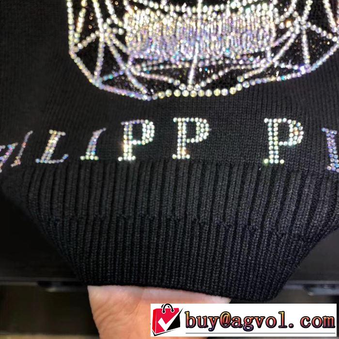 プルオーバー 正統派秋冬ブランド PHILIPP PLEIN 2019秋冬超話題の新作発売 フィリッププレイン