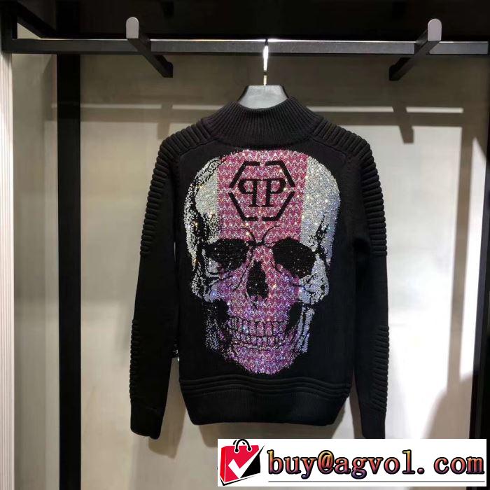 秋冬にお世話になる定番 PHILIPP PLEIN 2019秋冬人気色おすすめ フィリッププレイン プルオーバー