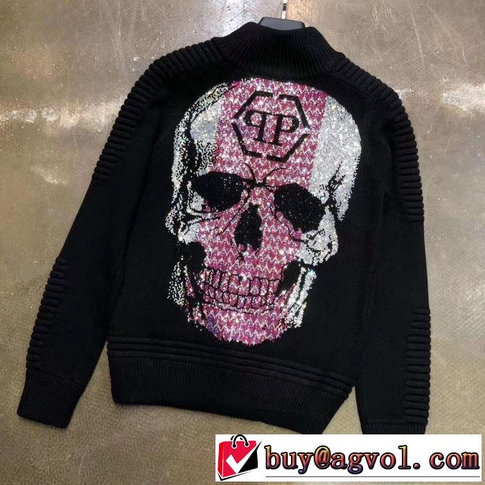 秋冬にお世話になる定番 PHILIPP PLEIN 2019秋冬人気色おすすめ フィリッププレイン プルオーバー
