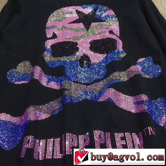 2019年秋冬に欠かせない PHILIPP PLEIN フィリッププレイン秋冬流行りファション プルオーバー