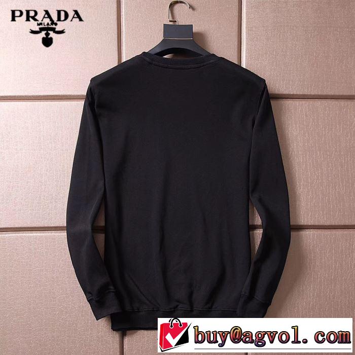 人気秋冬新作の大幅値下げをお見逃しなく 2色可選  PRADA プラダ プルオーバーパーカー