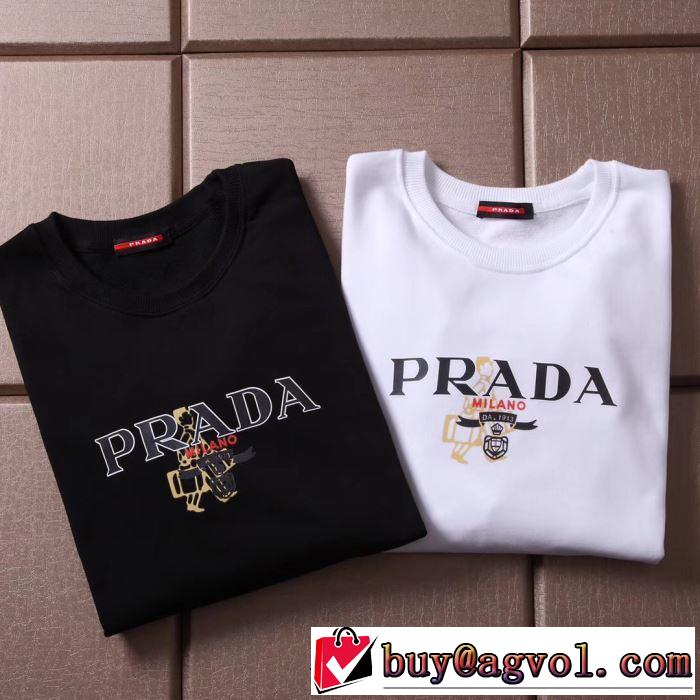 人気秋冬新作の大幅値下げをお見逃しなく 2色可選  PRADA プラダ プルオーバーパーカー