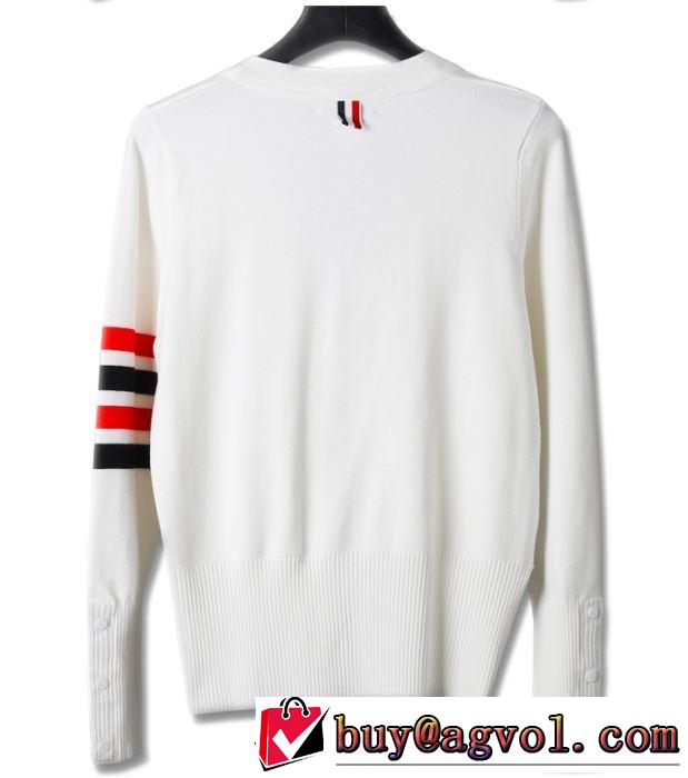 おすすめする注目トレンド ニットウェア 2色可選 THOM BROWNE トムブラウン2019-2020秋冬のファッション