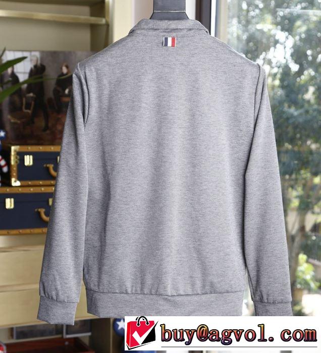 2020新作トムブラウンパーカーコピー スウェットシャツセットアップコーデ THOM BROWNE HOODIE デザインお洒落