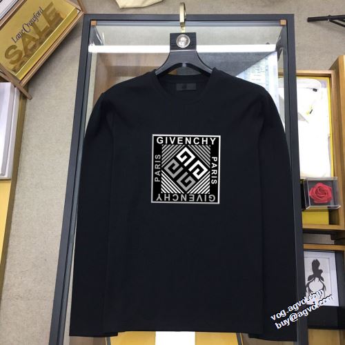 プリント柄 2022新作 ジバンシー GIVENCHY 長袖Tシャツ ジバンシィブランド コピー 大絶賛の履き心地! 風合いの出る 2色可選