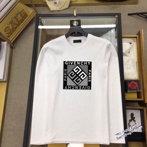プリント柄 2022新作 ジバンシー GIVENCHY 長袖Tシャツ ジバンシィブランド コピー 大絶賛の履き心地! 風合いの出る 2色可選
