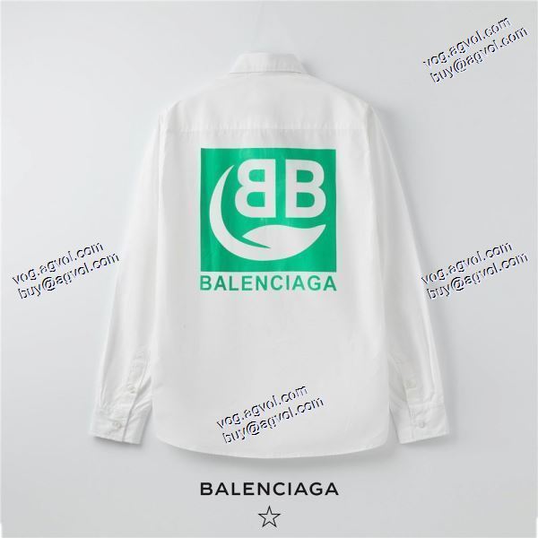 2020秋冬 バレンシアガ BALENCIAGA 2色可選 上品上質 長袖シャツ BALENCIAGAスーパーコピー