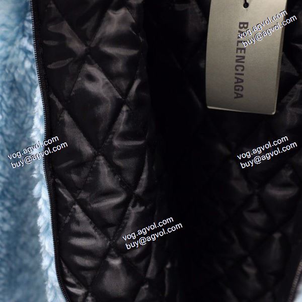 2020秋冬 BALENCIAGA バレンシアガ サイズ豊富 氷河ブルー ウールコート バレンシアガブランド 偽物 通販