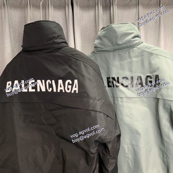 デザイン性の高い ブランド コピー 綿入れ 中わたジャケット バレンシアガ BALENCIAGA 2色可選 スタンドカラー保温綿服