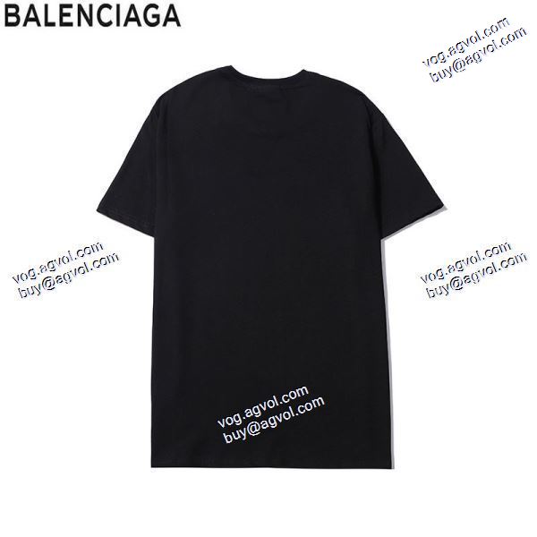 バレンシアガ BALENCIAGA 希少 2020秋冬 半袖Tシャツ 2色可選 BALENCIAGAスーパーコピー 言語プリント