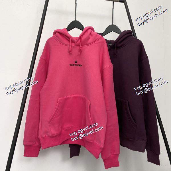 2020秋冬 バレンシアガ BALENCIAGA 首胸ロゴ パーカー バレンシアガスーパーコピー