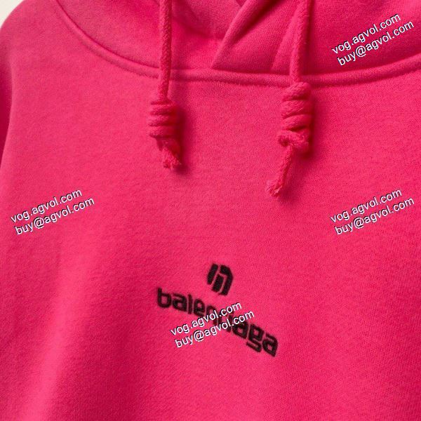 2020秋冬 バレンシアガ BALENCIAGA 首胸ロゴ パーカー バレンシアガスーパーコピー
