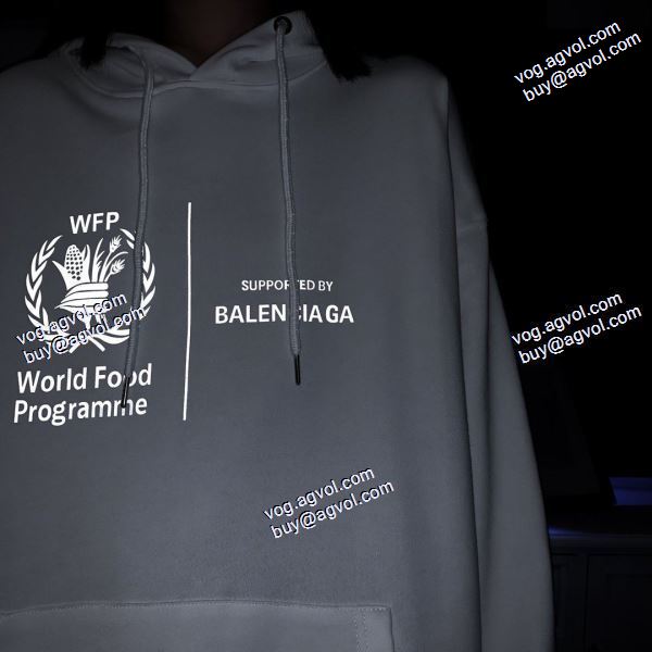 2020秋冬 スタイルアップ効果 バレンシアガ BALENCIAGA 2色可選 パーカー BALENCIAGAブランド コピー