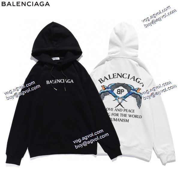 バレンシアガ BALENCIAGA 2020秋冬 個性派 パーカー BALENCIAGAスーパーコピー 激安 2色可選