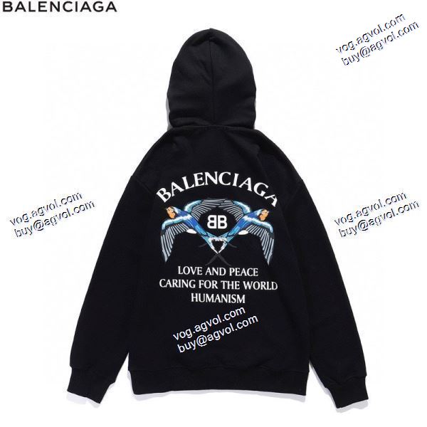バレンシアガ BALENCIAGA 2020秋冬 個性派 パーカー BALENCIAGAスーパーコピー 激安 2色可選