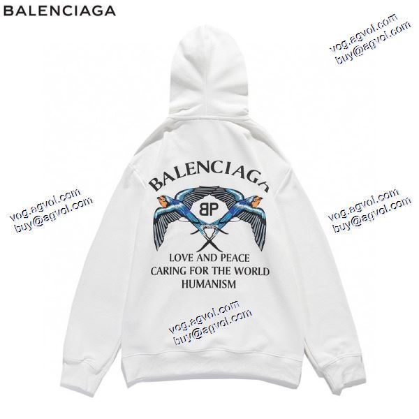 バレンシアガ BALENCIAGA 2020秋冬 個性派 パーカー BALENCIAGAスーパーコピー 激安 2色可選