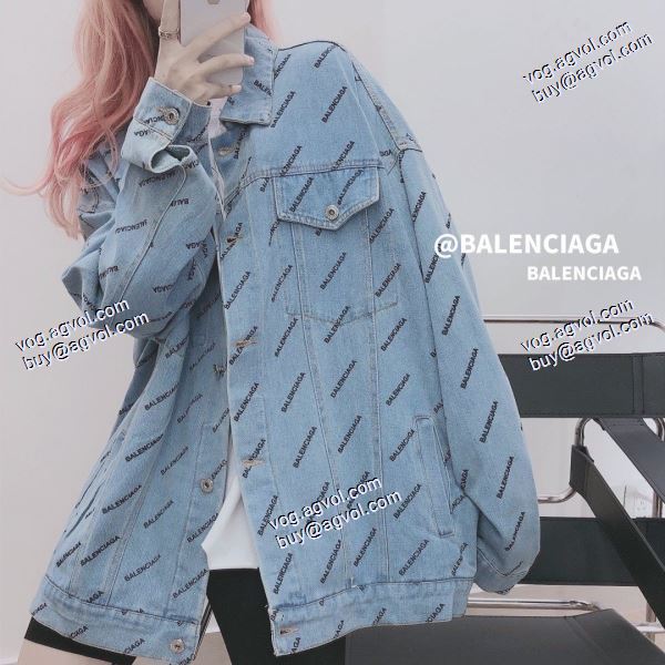 大注目！バレンシアガ BALENCIAGA 2020秋冬 デニムジャケット バレンシアガブランド 偽物 通販