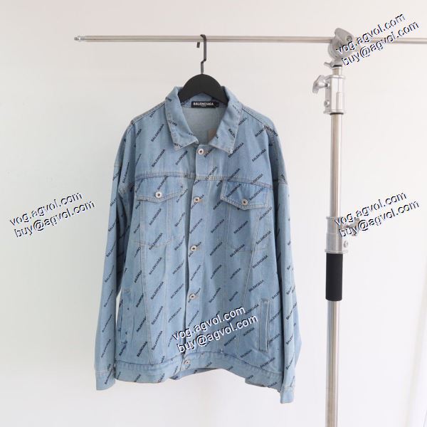 大注目！バレンシアガ BALENCIAGA 2020秋冬 デニムジャケット バレンシアガブランド 偽物 通販