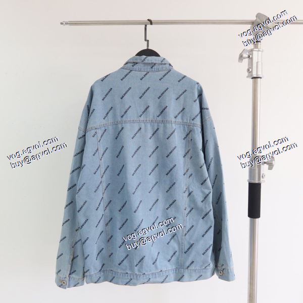 大注目！バレンシアガ BALENCIAGA 2020秋冬 デニムジャケット バレンシアガブランド 偽物 通販