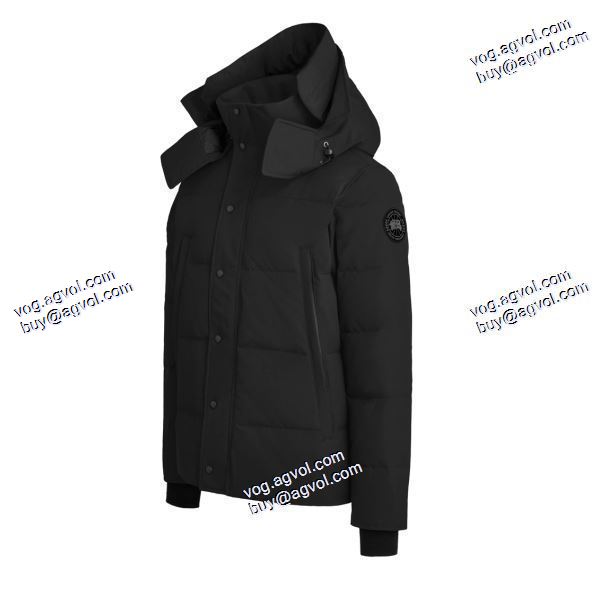 海外セレブ愛用 2020秋冬 カナダグース Canada Goose 軽くて暖かい Wyndhamジャケット黒ラベル ダウンジャケット カナダグースブランド コピー