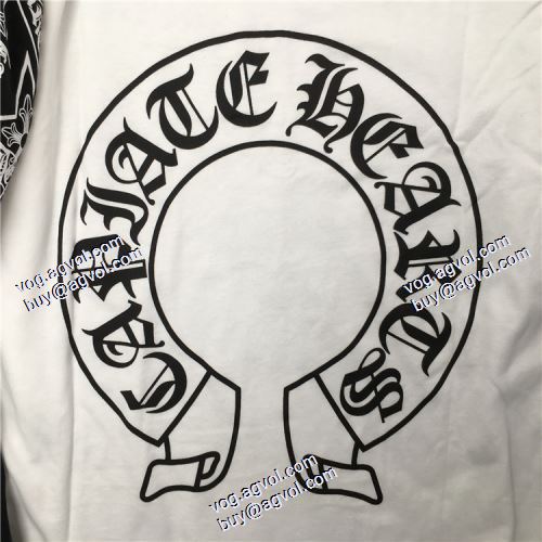  豊富なサイズ 2020AW 長袖 /ロンT 柔らかい手触り 2色可選 CHROME HEARTSブランド 偽物 通販