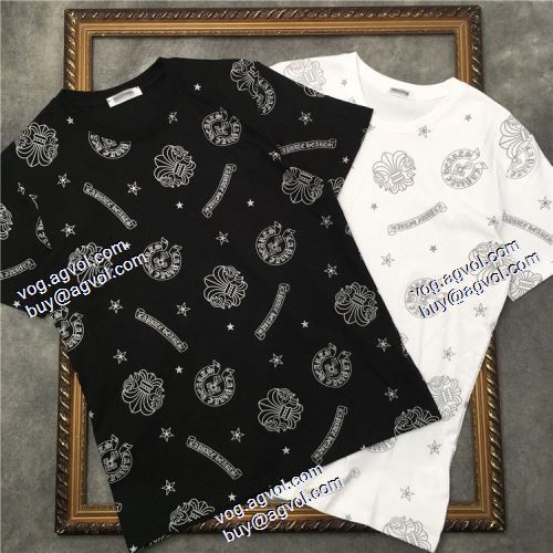  人気商品登場 2色可選 2020AW 半袖Tシャツ 着心地満点 CHROME HEARTS偽物ブランド