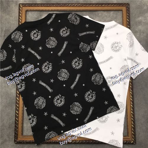  人気商品登場 2色可選 2020AW 半袖Tシャツ 着心地満点 CHROME HEARTS偽物ブランド