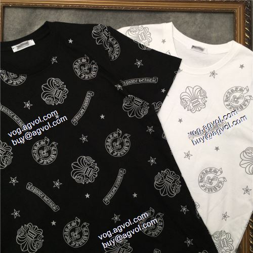  人気商品登場 2色可選 2020AW 半袖Tシャツ 着心地満点 CHROME HEARTS偽物ブランド