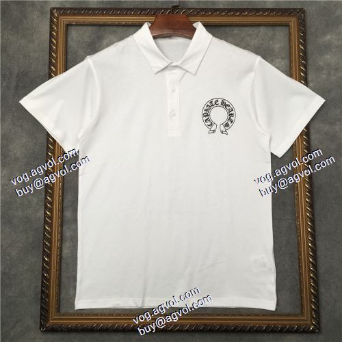 ネックライン 3色可選 2020AW 人気新品★超特価★ クロムハーツコピー 半袖Tシャツ 