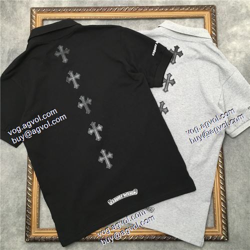  海外セレブ愛用 2色可選 2020AW クロムハーツスーパーコピー 半袖Tシャツ 気軽にカジュアルに使える