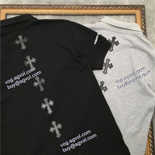  海外セレブ愛用 2色可選 2020AW クロムハーツスーパーコピー 半袖Tシャツ 気軽にカジュアルに使える
