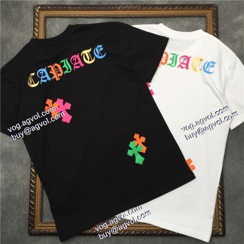 高品質 人気 CHROME HEARTSブランドコピー  2色可選 2020AW 半袖Tシャツ 大好評 