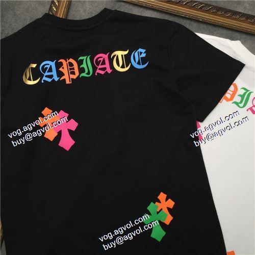  高品質 人気 CHROME HEARTSブランドコピー  2色可選 2020AW 半袖Tシャツ 大好評 