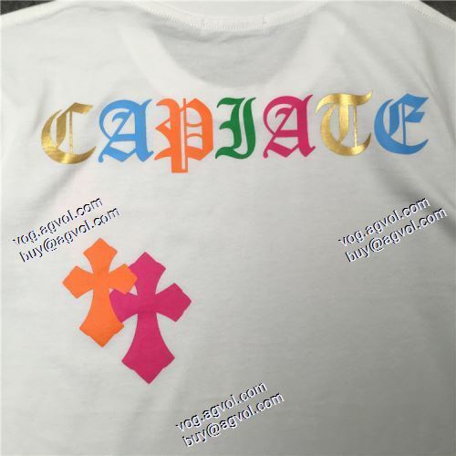  高品質 人気 CHROME HEARTSブランドコピー  2色可選 2020AW 半袖Tシャツ 大好評 