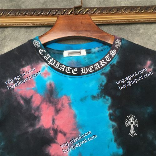  オリジナル クロムハーツブランドスーパーコピー 2020AW 個性的なデザ 半袖Tシャツ 
