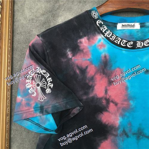  オリジナル クロムハーツブランドスーパーコピー 2020AW 個性的なデザ 半袖Tシャツ 