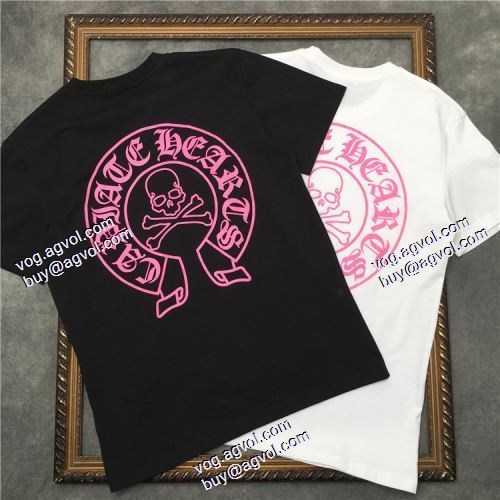  希少価値大！2色可選 2020AW 半袖Tシャツ 自然な肌触り クロムハーツスーパーコピー 代引 