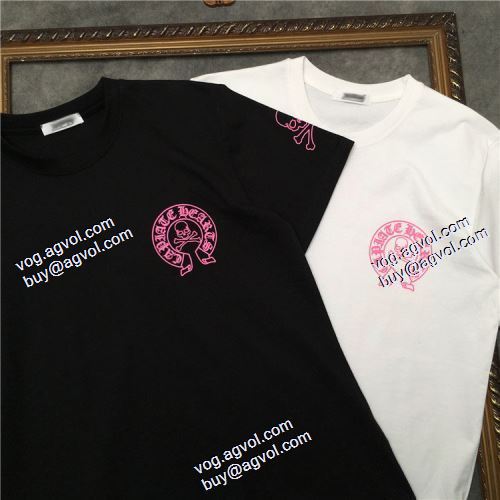  希少価値大！2色可選 2020AW 半袖Tシャツ 自然な肌触り クロムハーツスーパーコピー 代引 