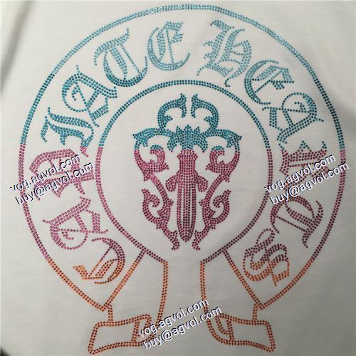  ドライ 2色可選 2020AW CHROME HEARTS偽物ブランド 半袖Tシャツ 数に限りがある  