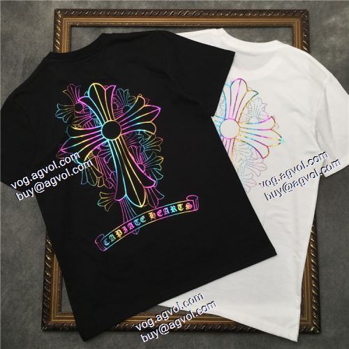  頑丈な素材 クロムハーツスーパーコピー 2色可選 2020AW 落ち着いた感覚 半袖Tシャツ 