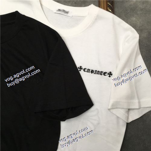  CHROME HEARTSコピー ブランド 2色可選 2020AW 長く愛用できる 半袖Tシャツ 使い勝手抜群