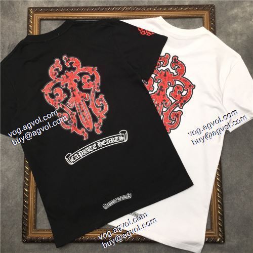  クロムハーツコピー 2色可選 2020AW 半袖Tシャツ 肌に馴染みやすい 人気新品★超特価★