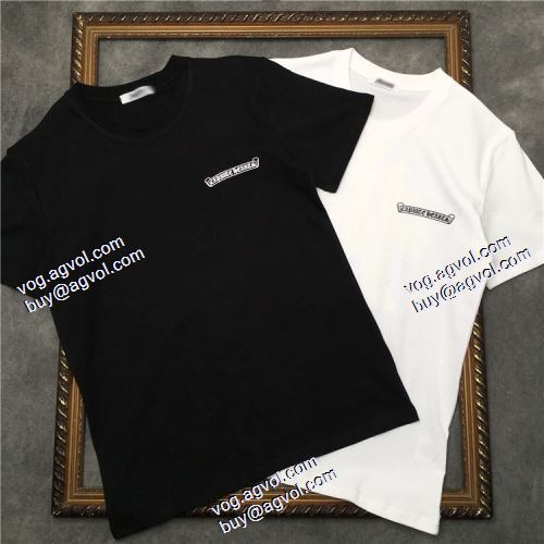  大絶賛の履き心地! 快適 2色可選 2020AW 半袖Tシャツ CHROME HEARTSスーパーコピー 激安 