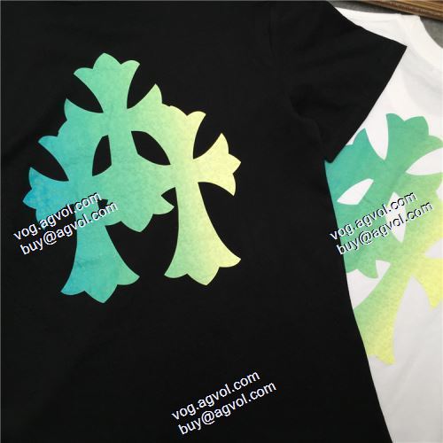  大絶賛の履き心地! 快適 2色可選 2020AW 半袖Tシャツ CHROME HEARTSスーパーコピー 激安 