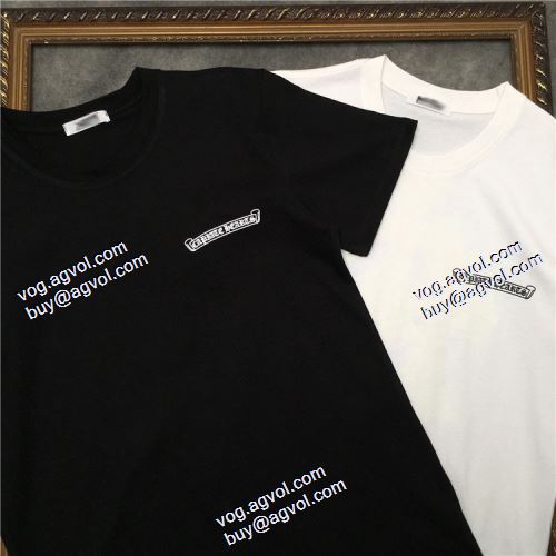  大絶賛の履き心地! 快適 2色可選 2020AW 半袖Tシャツ CHROME HEARTSスーパーコピー 激安 