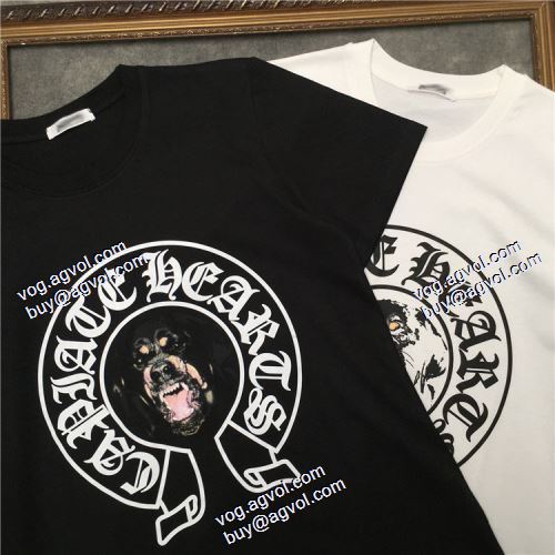  細身のシルエット クロムハーツブランド 偽物 通販 2020AW 半袖Tシャツ  2色可選 セール中 